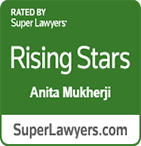 Rated by | Super Lawyers | Rising Stars | Anita Mukherji | SuperLawyers.com